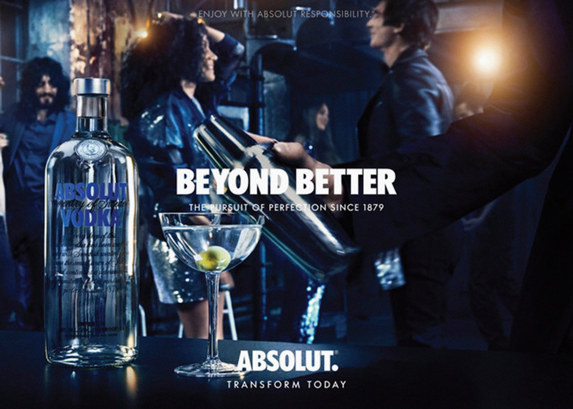Absolut Vodka Beyond Better