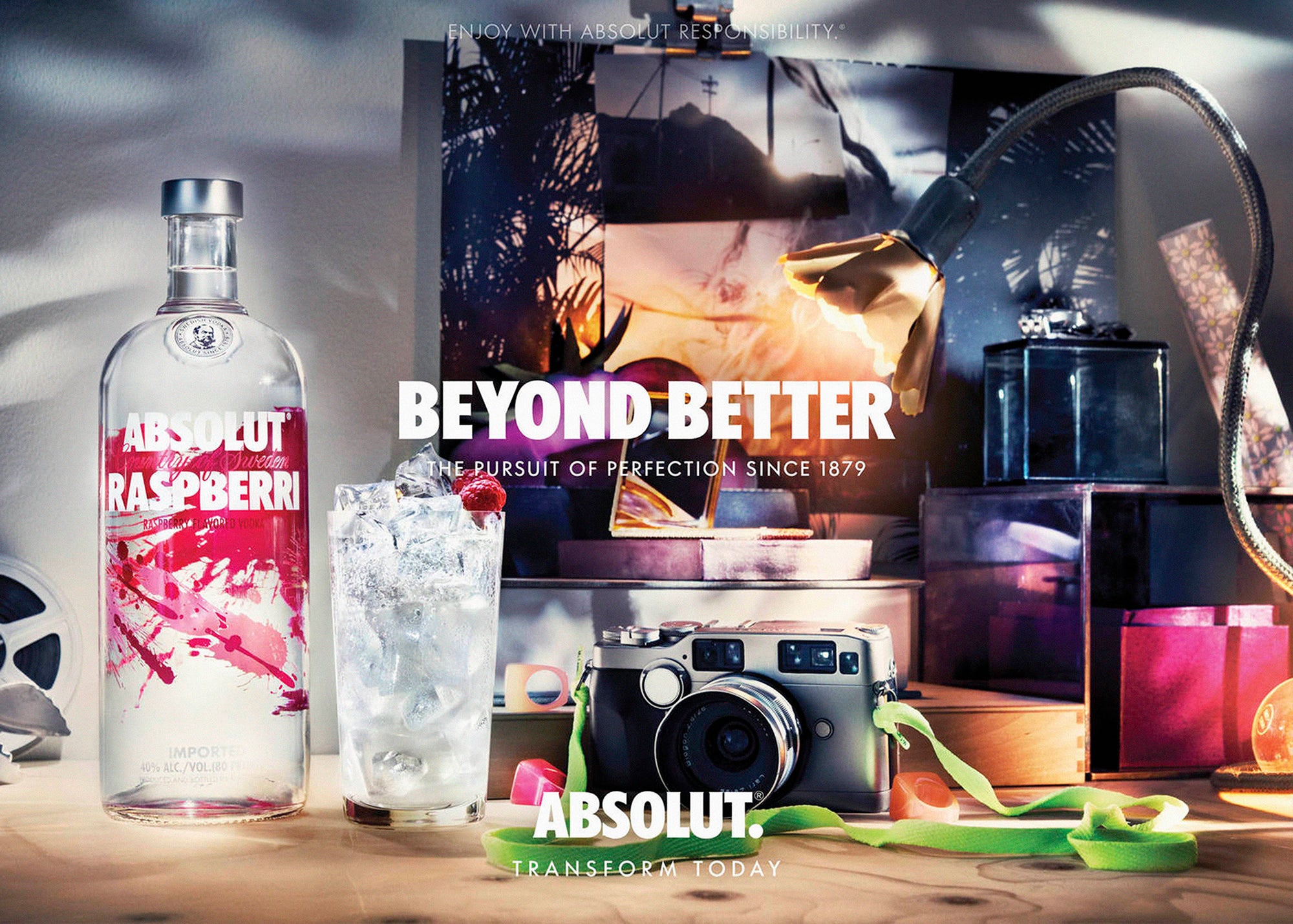 Absolut Vodka Beyond Better