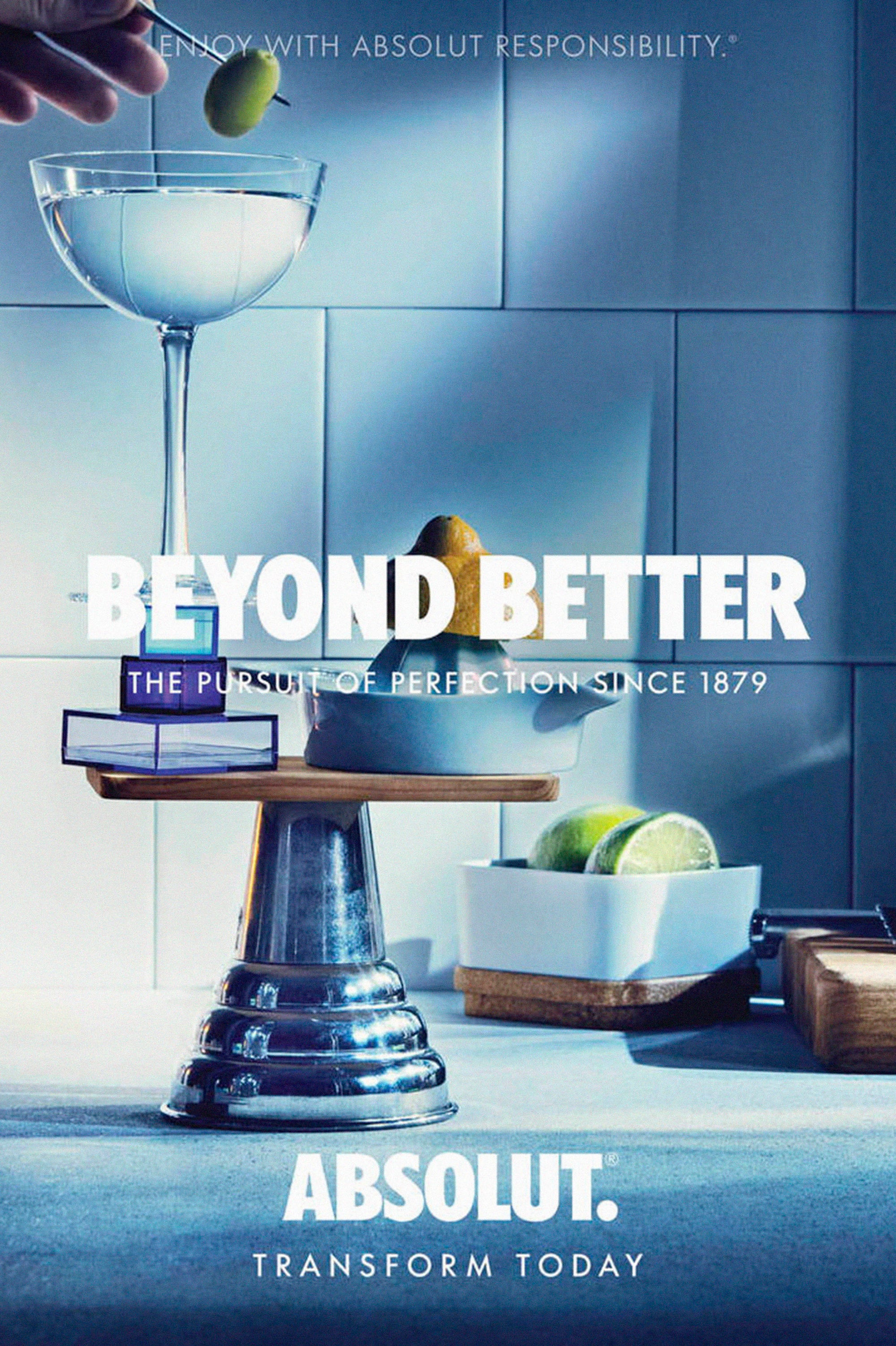 Absolut Vodka Beyond Better